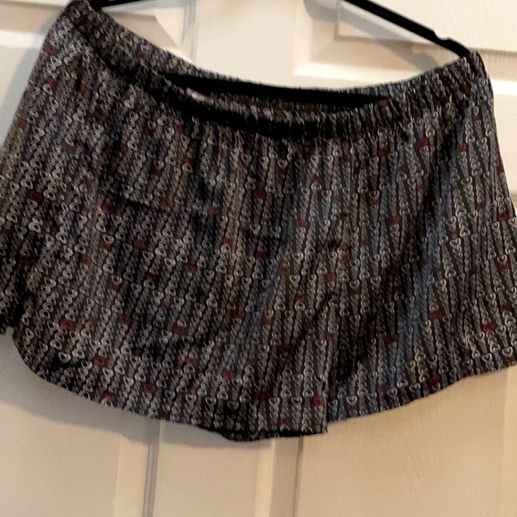 2-PIECE SET🦋 NEW Enchanting Brown & Red Cami & Shorts HEARTS Sleep SET, Sz 2x - Picture 4 of 6